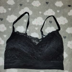 Cachet padded bralette with lace front panel womens size XL